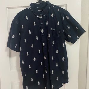 Molokai Surf Company Pineapple Button up